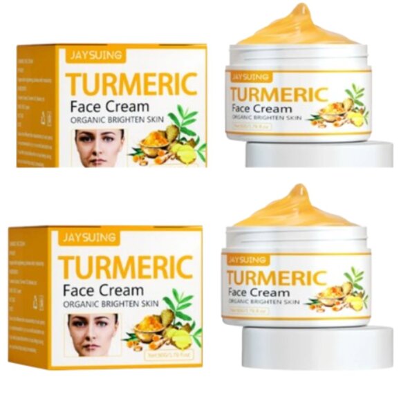 2  PCS TURMERIC Whitening Face Cream - Picture 1 of 3